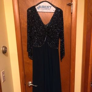 Navy Blue Mother of the Groom/Bride gown